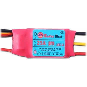 SUNRISE Regulátor otáček Model 25A LBEC- 2A