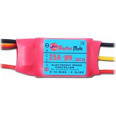 SUNRISE Regulátor otáček Model 25A LBEC- 2A