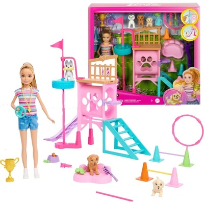 Barbie Hřiště pejsků Stacie Filmová sada HRM10