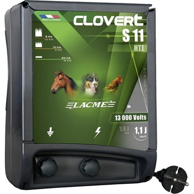 Ohradníkový síťový zdroj CLOVERT S11 HTE, 1J 230V