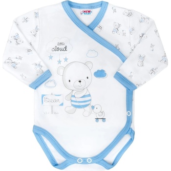 New Baby Kojenecké body Bears modré