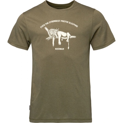 Bushman tričko Yatto dark khaki