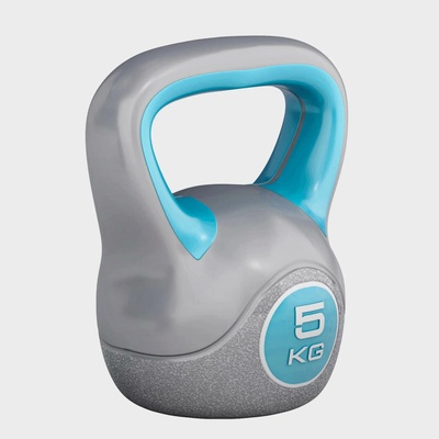 Gorilla Sports Kettlebell vinylová, 5 kg