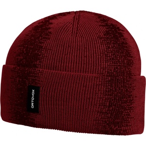 Ortovox Зимна шапка (beanie) Ortovox Nicholson Rib Beanie - Red Malbec - размер 50-56 cm (904-5228-0511)
