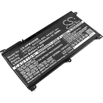 Батерия за HP Pavilion X360, Probook 11 G1, Stream 14, 3600 mAh (CS-HPM300NB)