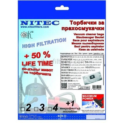 NITEC Торбички за прахосмукачки НИТЕК, код Т601