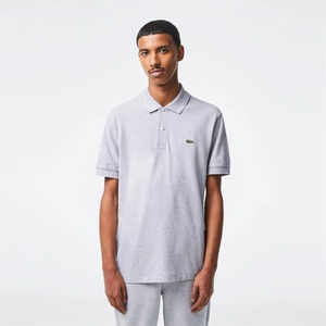 Lacoste Блуза с яка Lacoste Men's Classic Short Sleeve Polo Shirt - Light Grey CCA