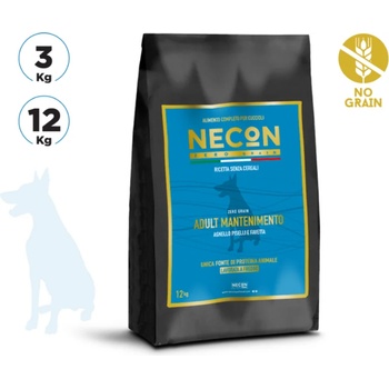 NECON Монопротеинова студено пресована храна за кучета с агнешко