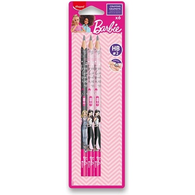 Maped Barbie HB 6 ks