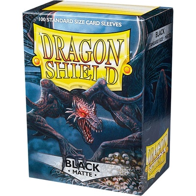 Arcane Tinmen Dragon Shield Obaly Standard size Matte Black 100 ks
