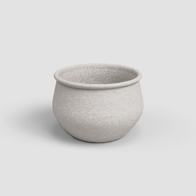 Artevasi Květináč ARTEMIS 21cm keramika bílá