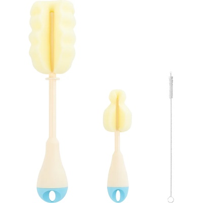 KikkaBoo Четки за почистване на шишета 3 бр Blue (31303040045)