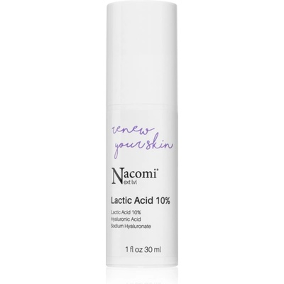 Nacomi Next Level Renew Your Skin изглаждащ серум с млечна киселина 30ml