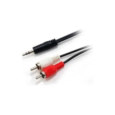 Equip Cable - 14709207 (Аудиокабел, 3, 5 mm жак - 2xRCA, apa/apa, 2, 5 m) (14709207)