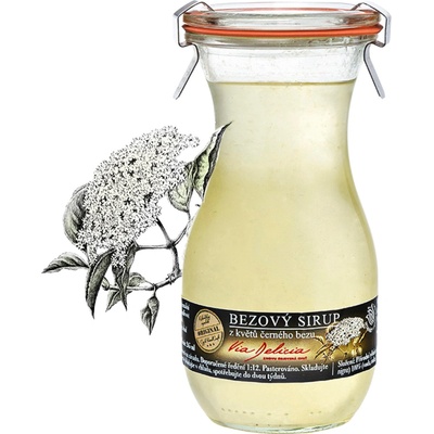 Via Delicia Bezový sirup 265 ml