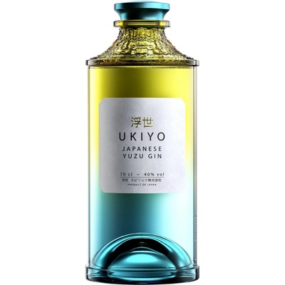 Ukiyo Japanese Yuzu Gin 40% 0,7 l (čistá fľaša)