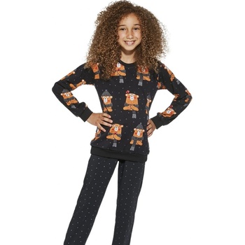 Cornette Bear Dívčí pyžamo černá