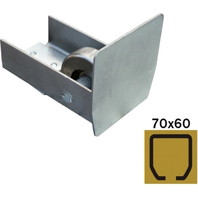 EKOfence Koliesko dojazdové s krytkou Zn, profile 70x60, L1 5673