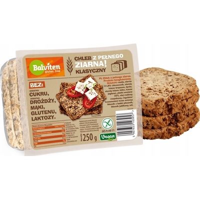 Balviten chlieb viaczrnný bez lepku 250 g