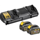 Sady batérií a nabíjačiek k aku náradiu DeWALT DCB132T2