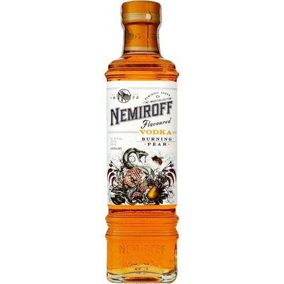 Nemiroff Burning Pear 40% 0,5 l (holá láhev)