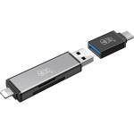 GKK USB и Card Reader за iPhone/iPad/Mac (Lightning), Сив (6945484703341)