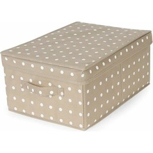 Compactor Skladací kartónový box Rivoli 30 x 43 x 19 cm hnedá