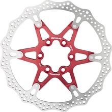 Reverse Alloy/Steel 6 děr 160 mm červená