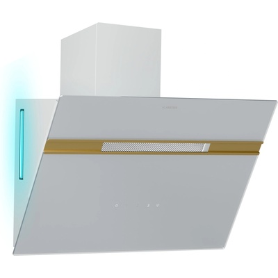 Klarstein Абсорбатор Alina, EEK A, Touch, LED осветление, Извличане/рециркулация, 600 м³/ч (CGCH7_Alina_WH+Go_60) (CGCH7_Alina_WH+Go_60)