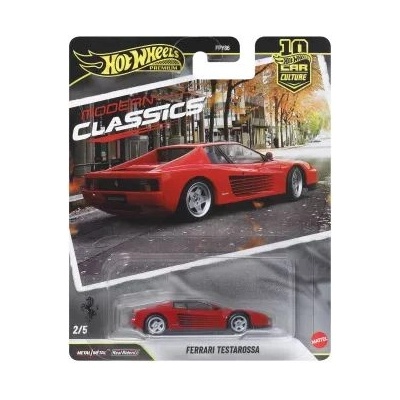 Mattel Hot Wheels: Автомобилна култура - миниатюрна кола - Ferrari Testaros