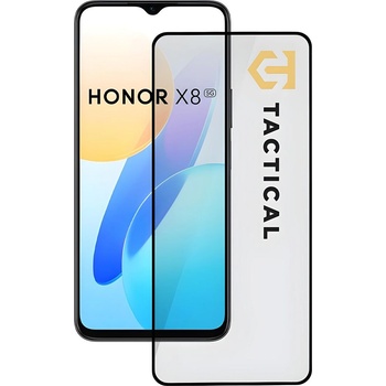 Tactical Glass Shield 5D стъклен протектор за Honor X8 5G/X6 4G - Черен KP25803 (25803)