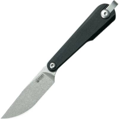 KUBEY YAG Beadblast 14C28N Blade Black G10 KU451A