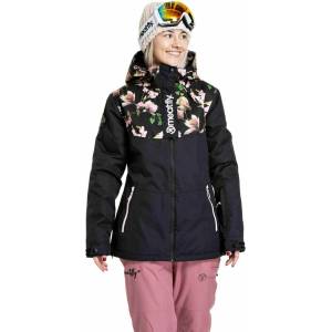 Meatfly дамска SNB & SKI якета Kirsten Magnolia / Black Meatfly | Cheren | ЖЕНИ | XS