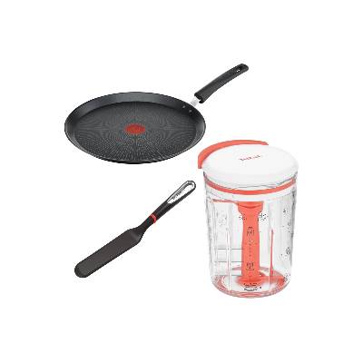 Akční set na palačinky Tefal Unlimited palačinková pánev, Pancake Express a Ingenio obracečka
