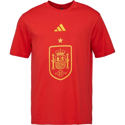 adidas pánské triko FEF DNA GR TEE červená žlutá – Hledejceny.cz