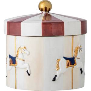 Bloomingville Глинена кутия за сладкиши/за бисквити Merry-go-round - Bloomingville (82062829)