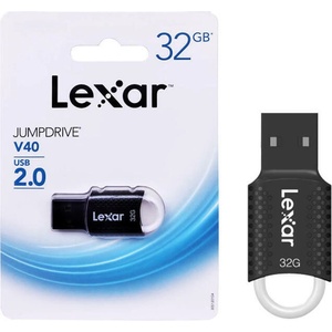 Lexar JumpDrive V40 32GB USB 2.0 LJDV40-32GAB Флаш памет
