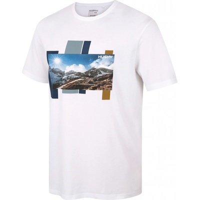 Husky pánske tričko Tee Skyline white