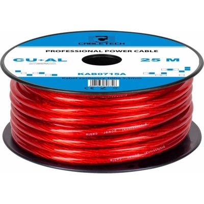 Cabletech 10Ga OD5,5mm² červený 25 m