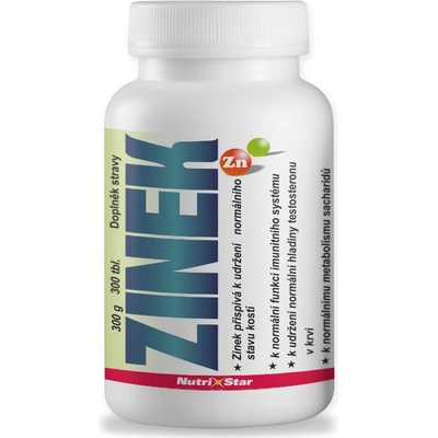 Nutristar Zinek 300 tablet