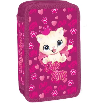 S-Cool Несесер s-cool с 2 ципа, 29 части, kitty