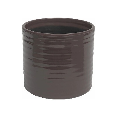 Artevasi Květináč FORTUNA 21cm keramika hnědá BROWN