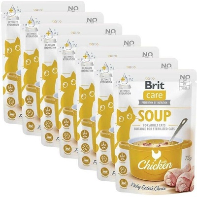 Brit Care Cat Soup with Chicken 7 x 75 g