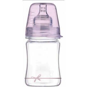 LOVI sklenená fľaša Baby Shower Pink 150 ml