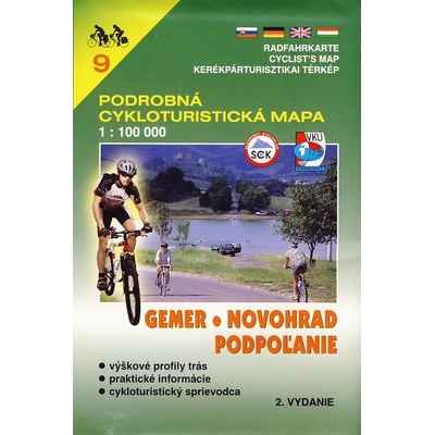 9 Gemer,Novohrad,Podpoľanie 1:100 000