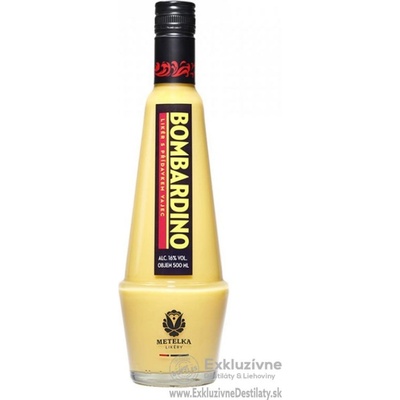 Bombardino 16% 0,5 l (čistá fľaša)