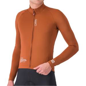 Castelli Мъжко ветрозащитно яке за колоездене Castelli Do. Di. Ci. Jacket Cycling jacket - Mocha (051-1307-0213)
