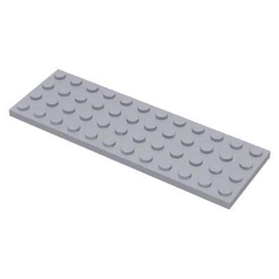 Lego 3029 Light Bluish Gray Plate 4 x 12