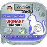 MAC's Mac’s VetCare Cat Urinary Adult GRAIN FREE, пастет за пораснали котки, БЕЗ ЗЪРНО, с уринарни проблеми, с говеждо и пуйка, 85 гр - Германия - 588VE