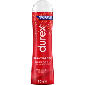 Durex - интимен лубрикант с вкус на ягода - 50 мл - lovesexshop